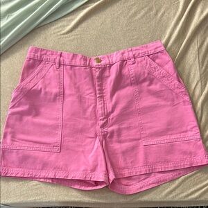 Big Bud Press Work Shorts in Bubblegum Pink
